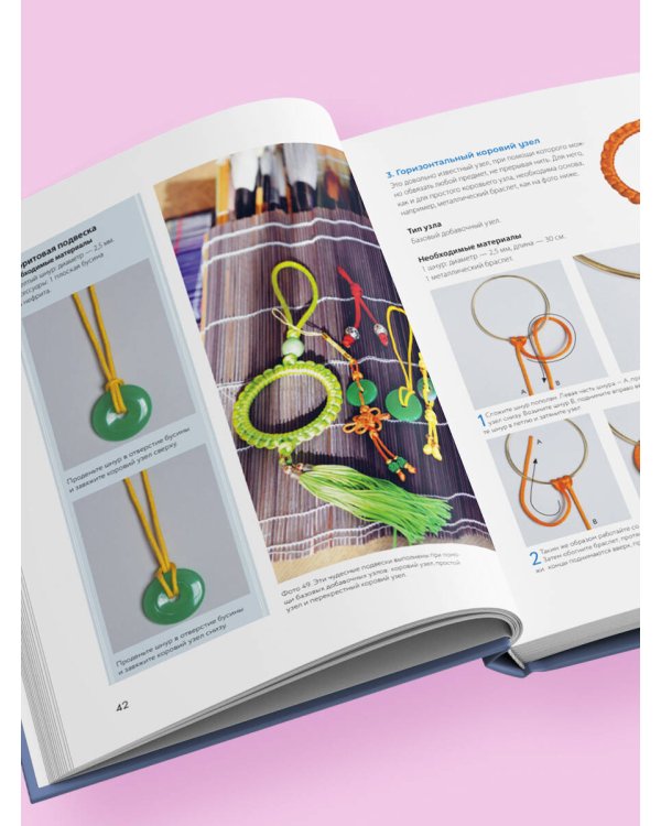 Китайские узлы от А до Я. Полное иллюстрированное руководство по техникам и приемам плетения