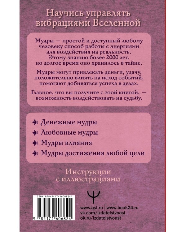 Все мудры, исполняющие желания, в одной книге. Научись управлять вибрациями Вселенной