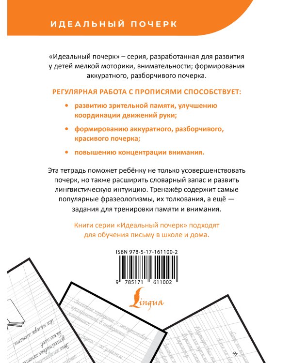 Русский язык. Фразеологизмы. Учимся писать красиво