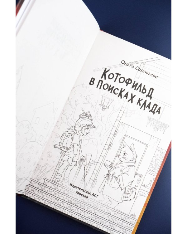 Котофильд в поисках клада