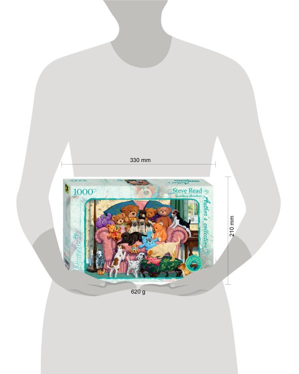 Мозаика "puzzle" 1000 "Бабушкино кресло" (Авторская коллекция)