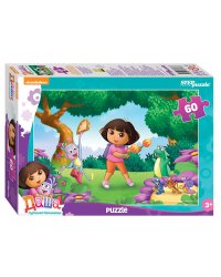 Мозаика "puzzle" 60 "Даша-путешественница" (Никелодеон)