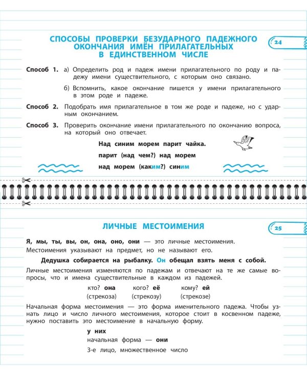 Все правила математики и русского языка. 4 класс