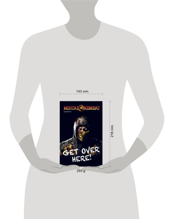 Блокнот. Mortal Kombat. Scorpion (формат А5, 80 л., тонированный блок)