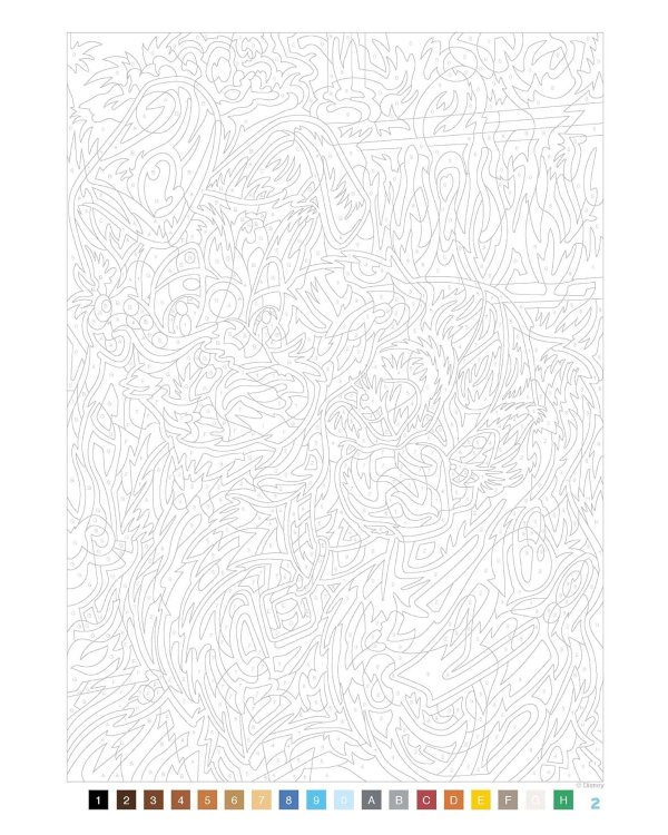 Coloriages mysteres Disney Les grands classiques Раскраска Волшебный мир Диснея Великая классика /Книги на английском языке