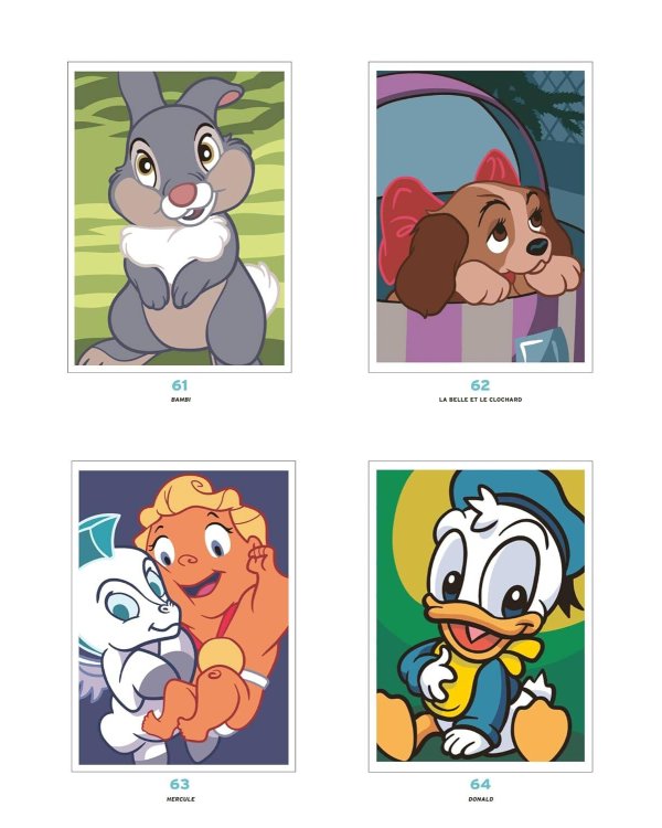 Coloriages mysteres Disney Babies Раскраска Волшебный мир Диснея Малыши /Книги на английском языке