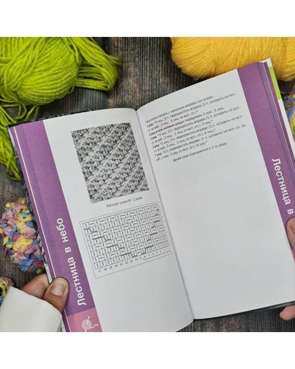 Рельефные узоры спицами. Авторская коллекция