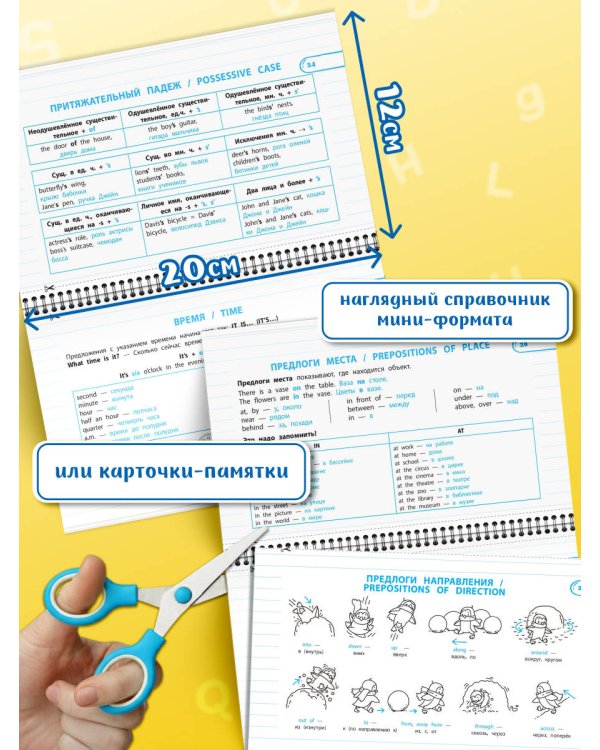 Правила по английскому языку: 1-4 классы