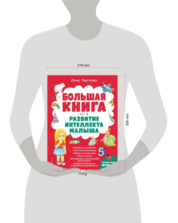 Большая книга. Развитие интеллекта малыша