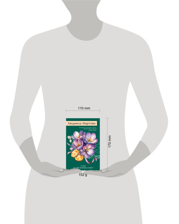 След на весеннем снегу