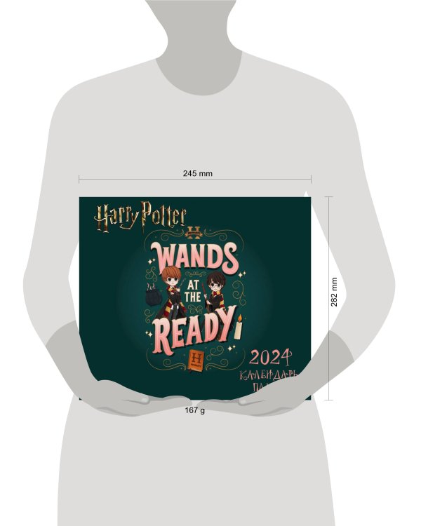 Гарри Поттер. Коллекция "Cute kids". Настенный календарь-планер на 2024 год (245х280 мм)