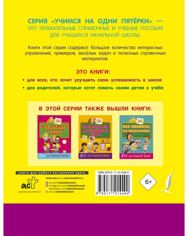 Все правила английского языка для начальной школы