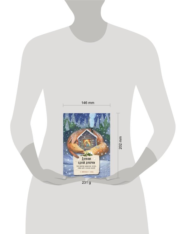 Дневник одной девочки. Для хранения ароматных веточек, ярких идей и вольных мыслей. Уютная лиса