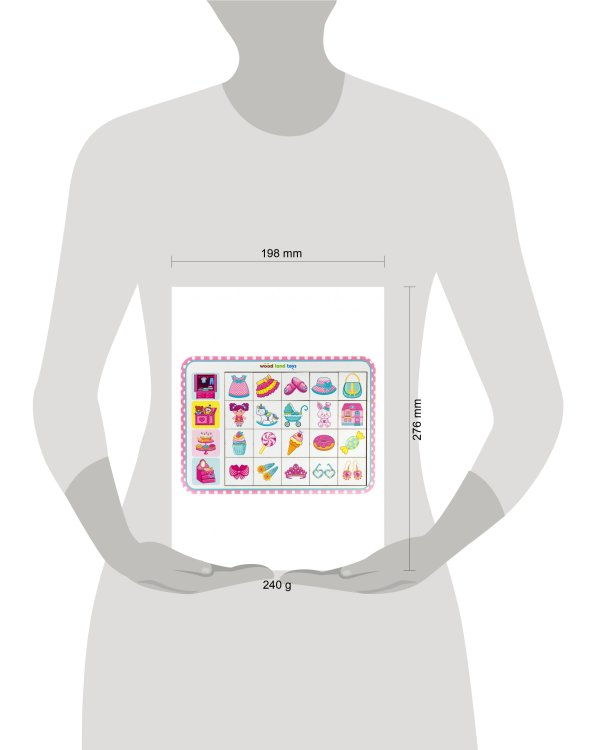 Обучающая игра «Досочки ассоциации для девочек», 093106