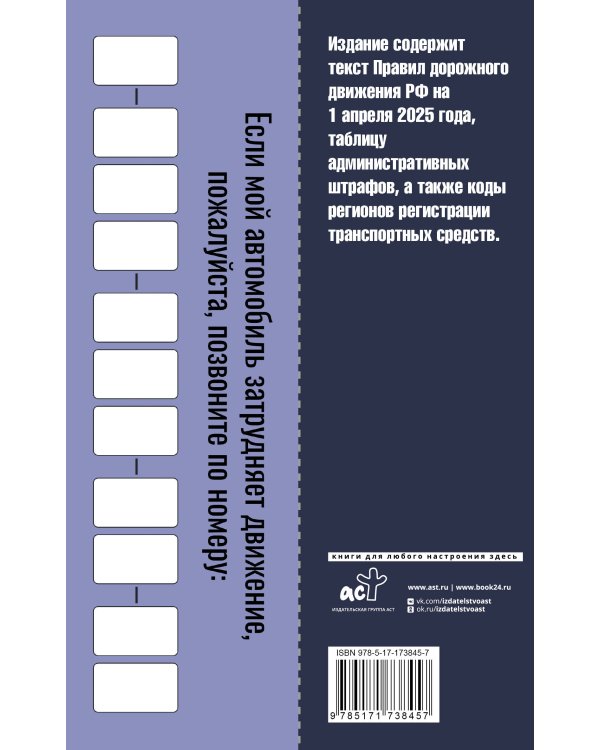 Правила дорожного движения с самыми последними изменениями на 1 апреля 2025 года: штрафы, коды регионов