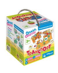 Развивающая игра "Лото. Транспорт" (IQ step)