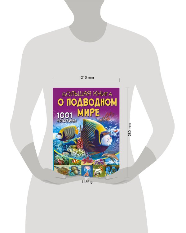 Большая книга о подводном мире. 1001 фотография