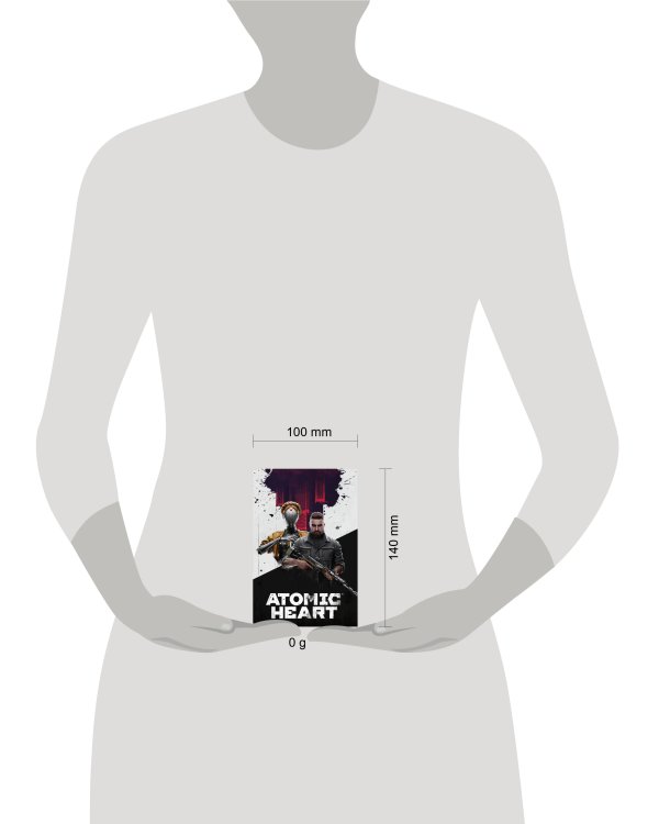 Обложка для паспорта. Atomic Heart. Близняшка и майор Нечаев (ПВХ, 185х133 мм)