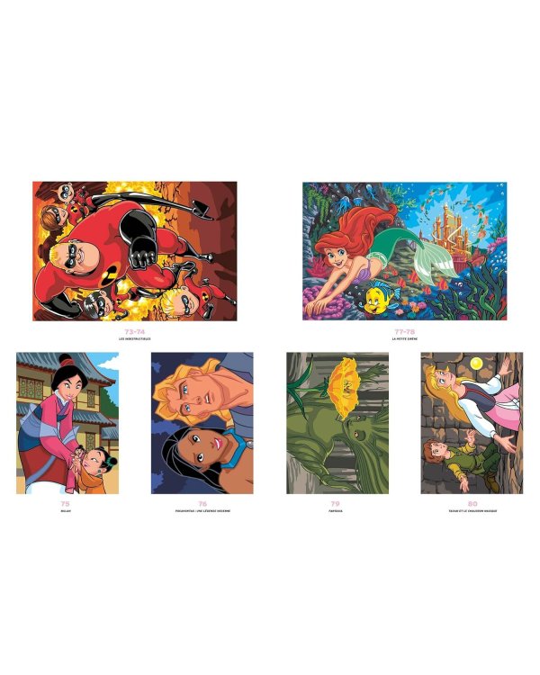 Coloriages mysteres Disney Les grands classiques Tome 11 Раскраска Волшебный мир Диснея Великая классика том 11 /Книги на английском языке