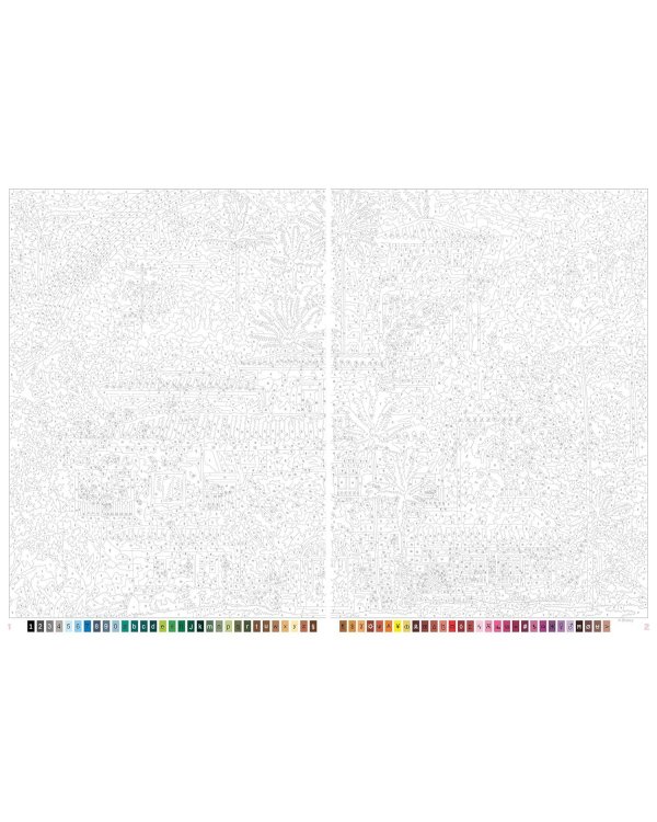 Coloriages mysteres Disney Les grands classiques Tome 11 Раскраска Волшебный мир Диснея Великая классика том 11 /Книги на английском языке