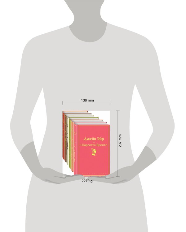 Есть место доброму, светлому (комплект из 6 книг: "Маленькие женщины", "Хорошие жены" "Гордость и предубеждение", "Джейн Эйр" , "Шоколад" , "Вино из одуванчиков")