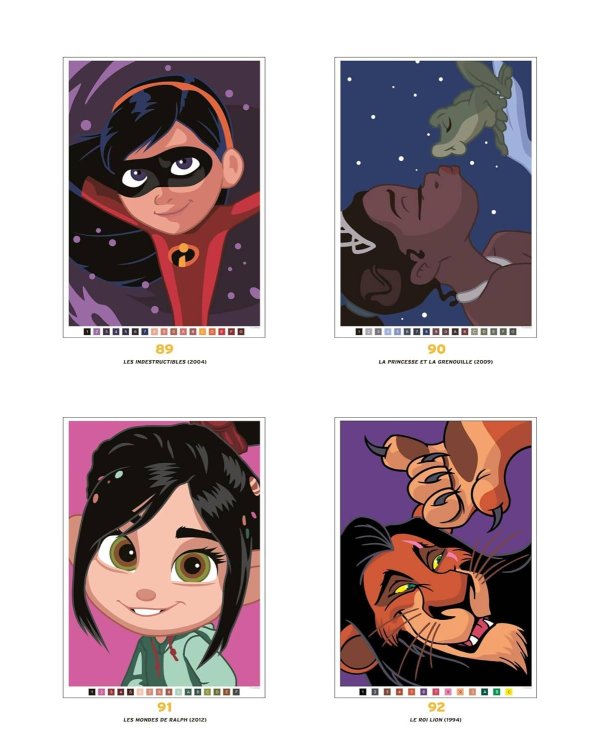 Coloriages mysteres Disney Les grands classiques Best Раскраска Волшебный мир Диснея Великая классика лучшее /Книги на английском языке