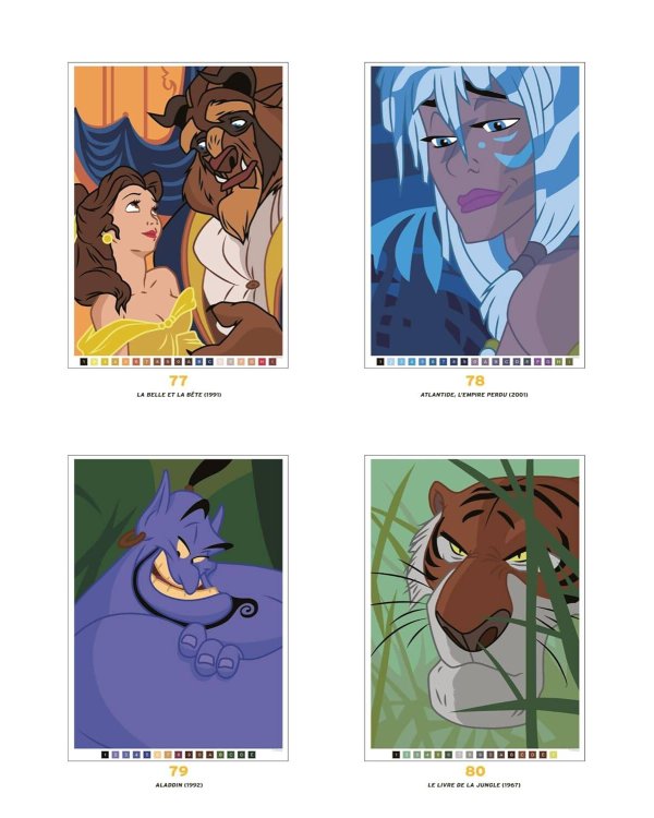 Coloriages mysteres Disney Les grands classiques Best Раскраска Волшебный мир Диснея Великая классика лучшее /Книги на английском языке