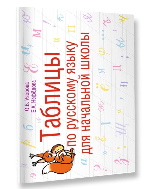 Таблицы по русскому языку для начальной школы