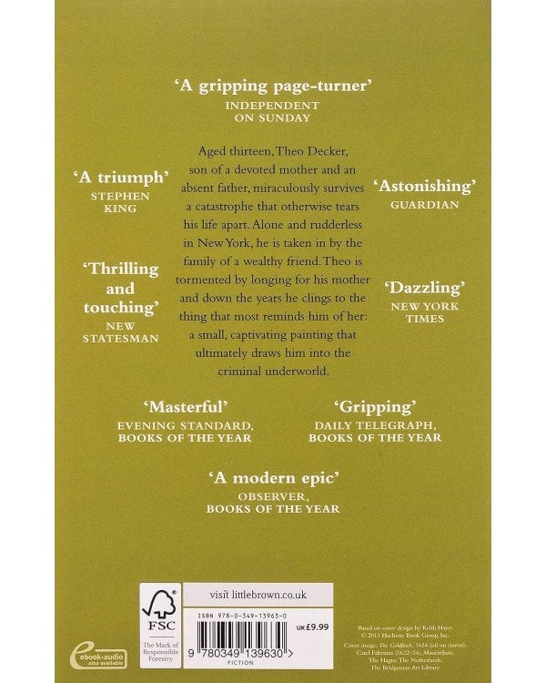 The Goldfinch (Donna Tartt) Щегол (Донна Тартт) /Книги на английском языке