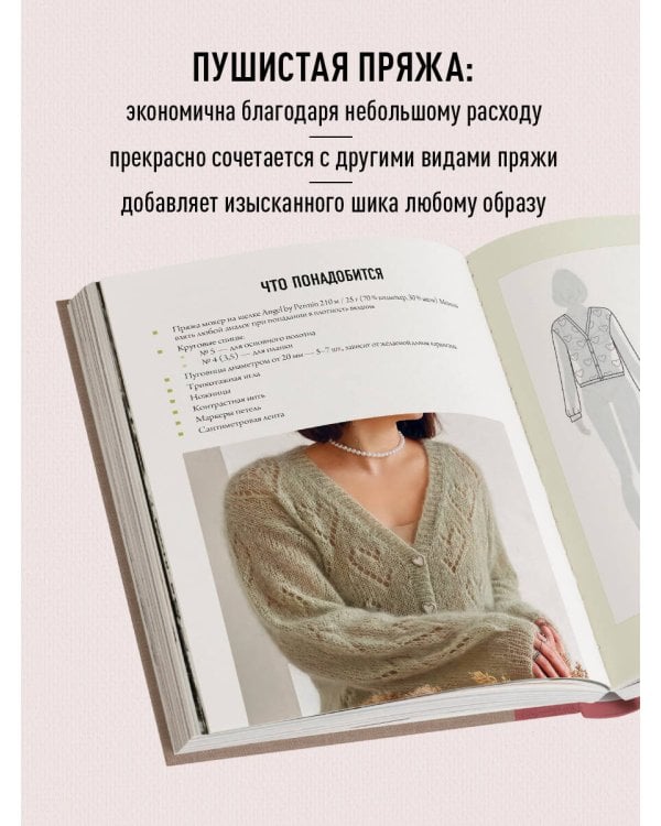 Облачко на спицах. Вязание из пушистой пряжи