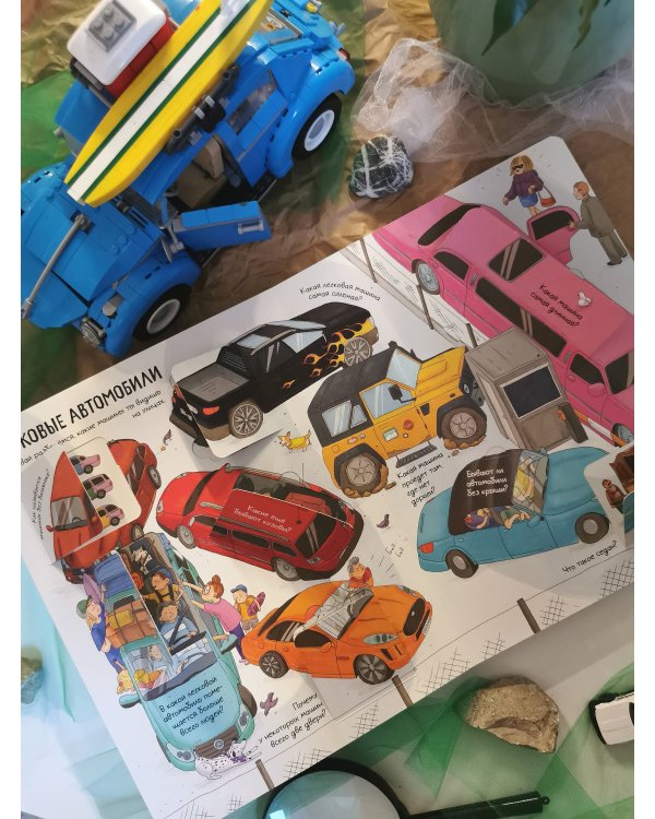 Автомобили. Открывай и изучай!