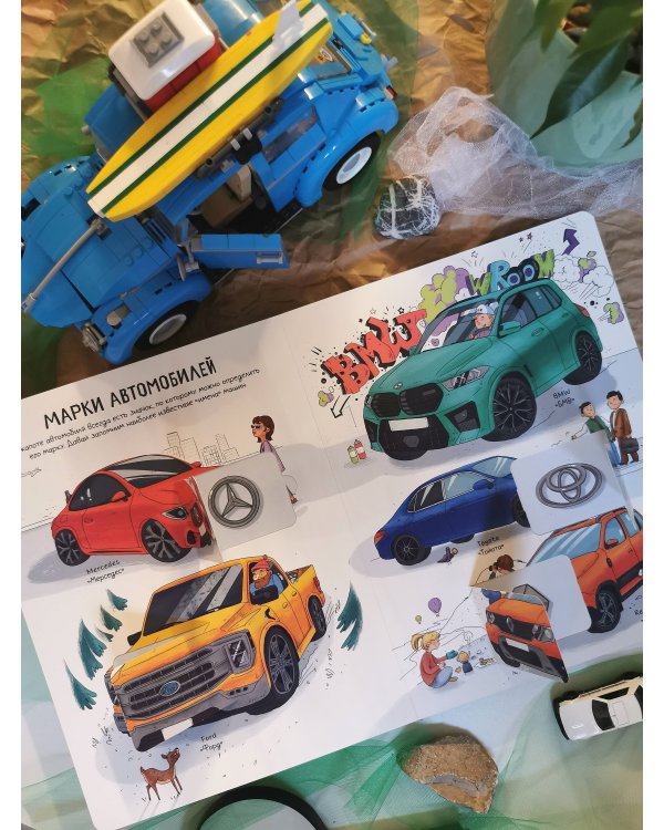 Автомобили. Открывай и изучай!