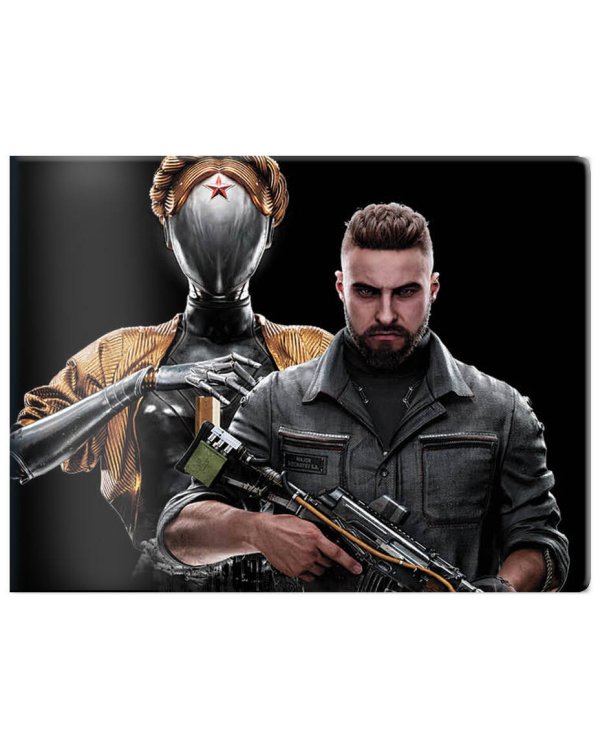 Кардхолдер. Atomic Heart. Близняшка и майор Нечаев (в форме книжки, 215х65 мм)