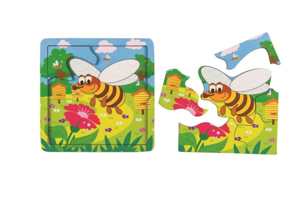 Игра из дерева "Пчёлка" (собираем по картинке) (Baby Step)