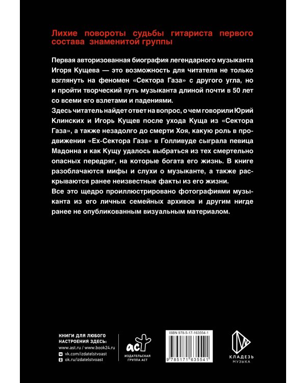 Игорь Кущ и "Сектор Газа". Авторизованная биография