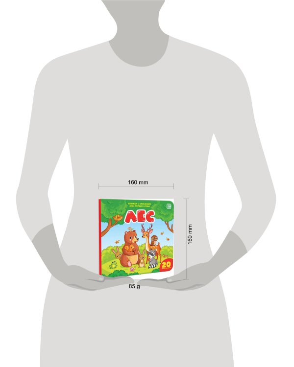 Лес (книжка с окошками)