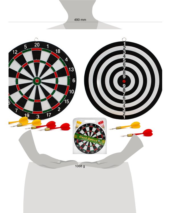 Серия Спорт и отдых. Дартс. ЦЕЛЬ 17" (42,5 см, металл). Арт. G20194