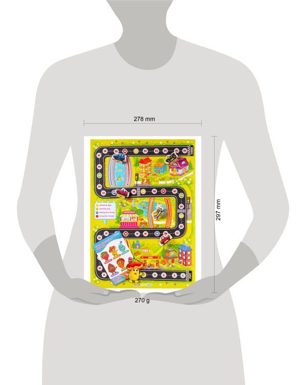 Настольная игра «Кто приедет первым»,225102