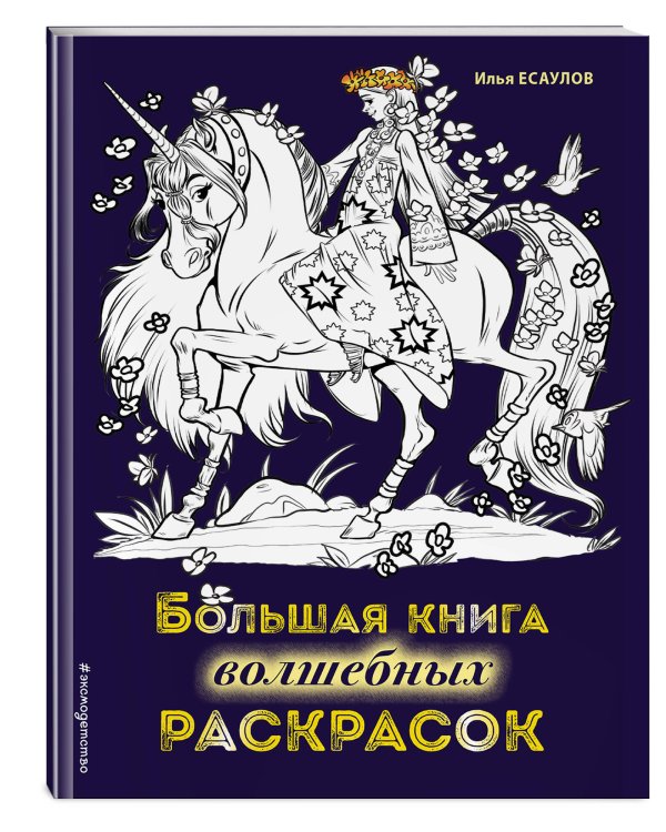Большая книга волшебных раскрасок