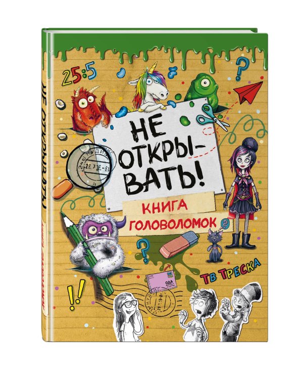 Не открывать! Книга головоломок