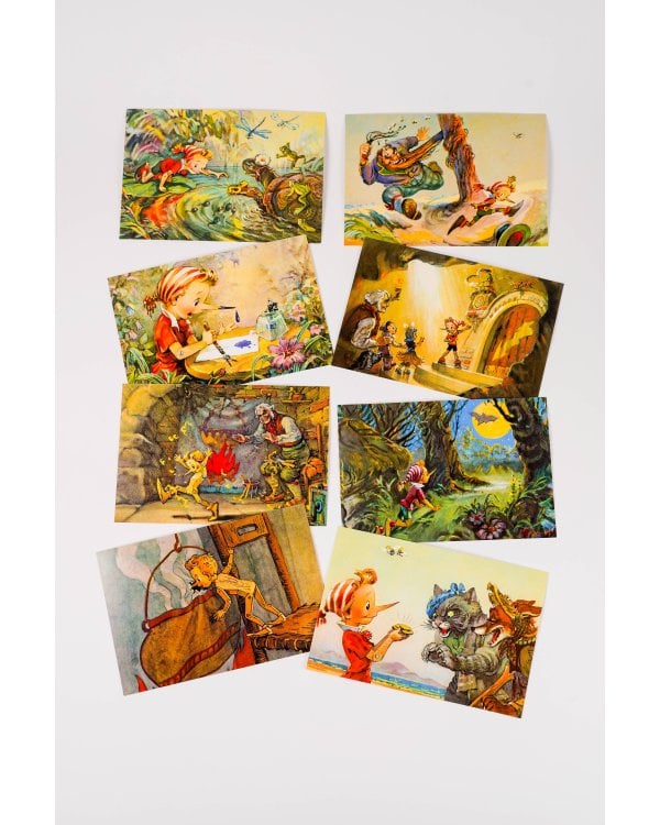 Приключения Буратино, или Золотой ключик. Рисунки Л. Владимирского