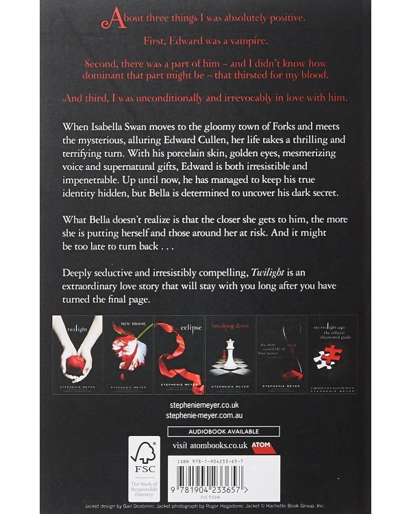 Twilight (Stephenie Meyer) Сумерки (Стефани Майер) /Книги на английском языке