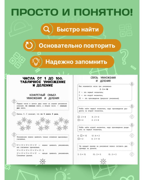 Справочник по математике. 2 класс