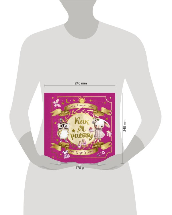 Первый в жизни альбом. Как я расту. От 0 до 5 лет (для девочек)