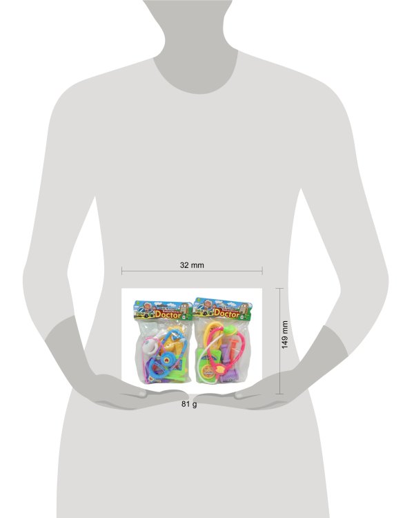 Игровой набор "Медик" (8 дет.,цвет микс, в пакете) ( Арт. Y18636003)