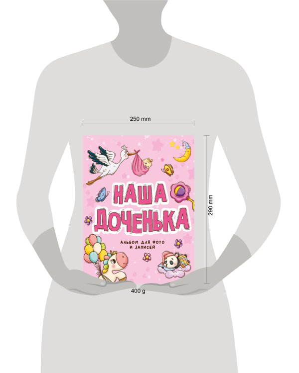 ФОТОАЛЬБОМ 250х290. НАША ДОЧЕНЬКА