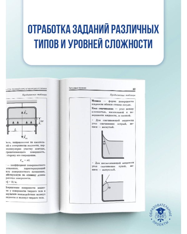 ЕГЭ. Физика. Полный курс в таблицах и схемах для подготовки к ЕГЭ