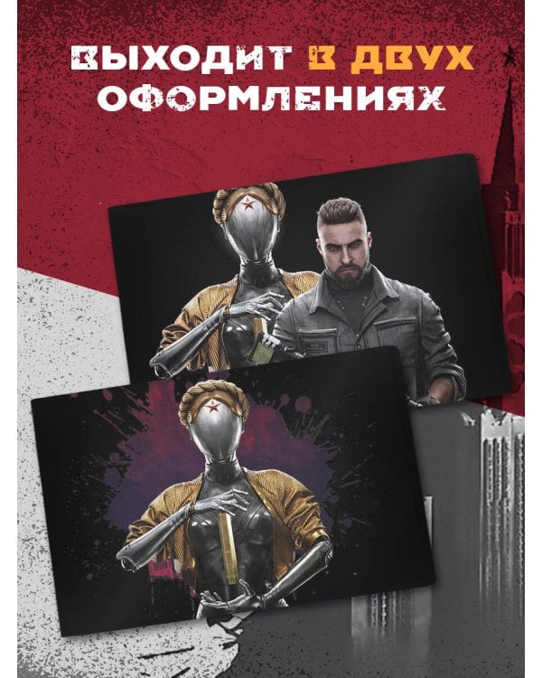 Кардхолдер. Atomic Heart. Близняшка (в форме книжки, 215х65 мм)