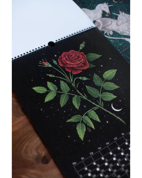 Календарь до 2027 года "Лунный лес" (обложка Олень)