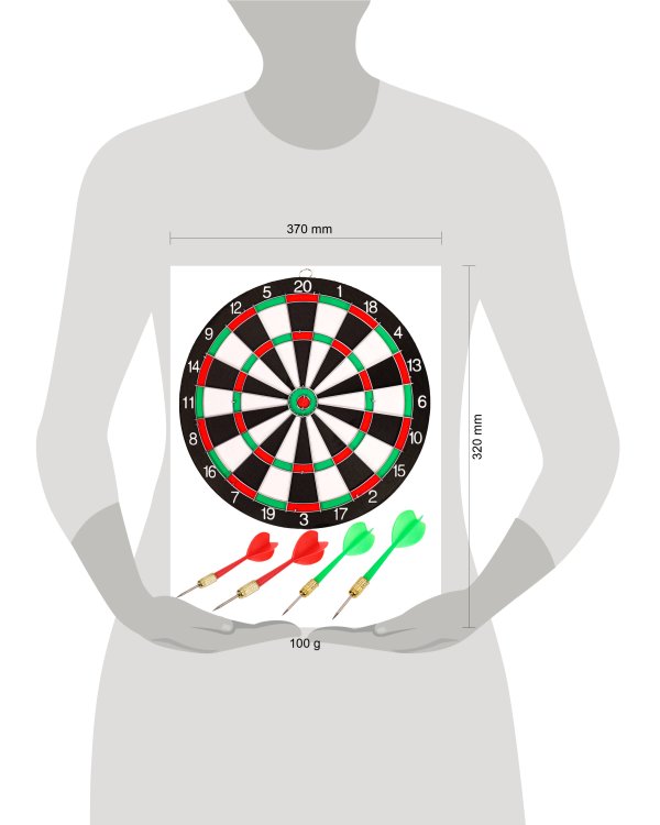 Серия Спорт и отдых. Дартс. ЦЕЛЬ 12" (30 см, металл). Арт. G20192